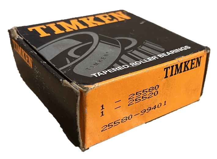 Timken tapered roller bearing 25580-25520
