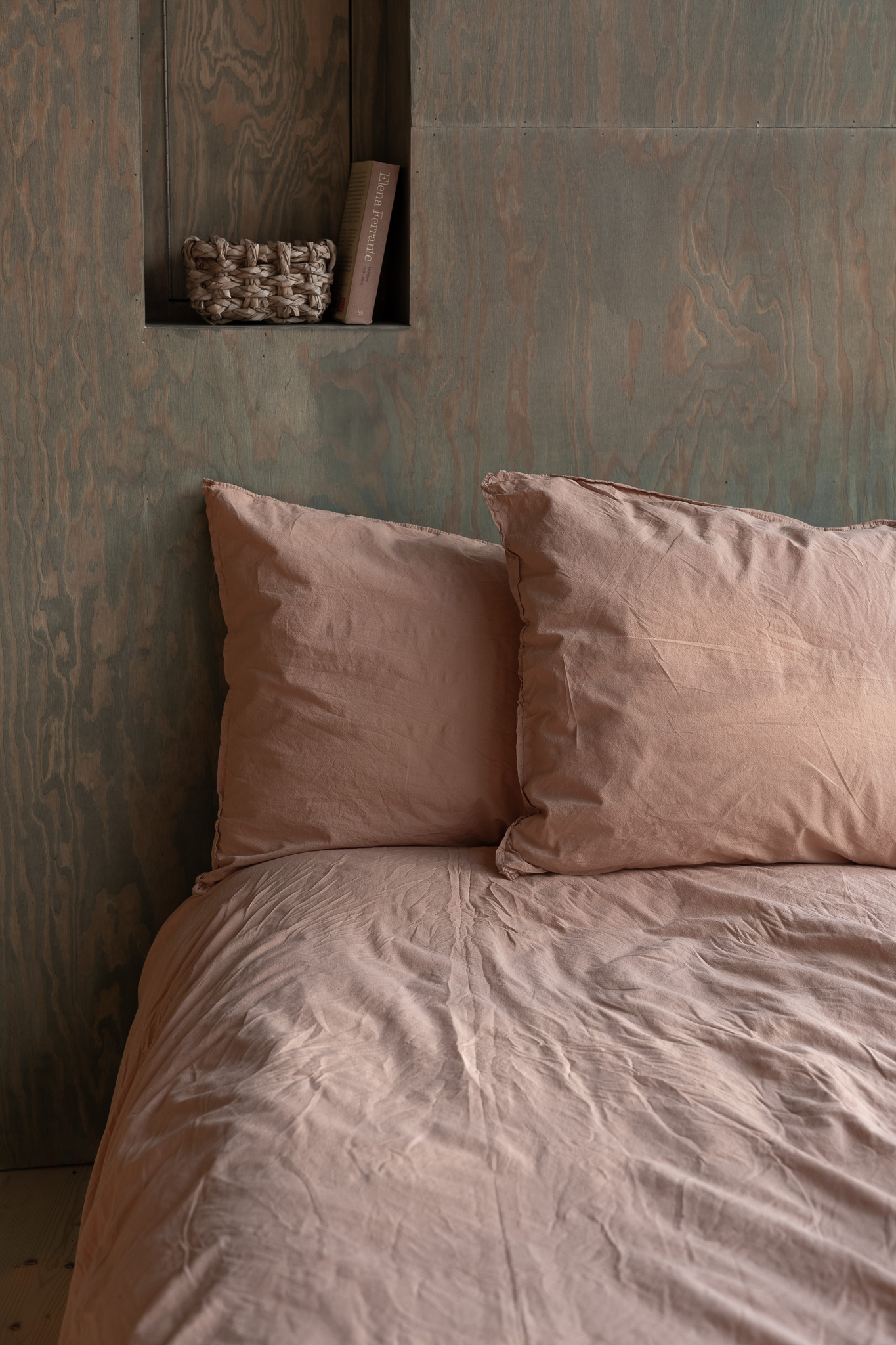 Crinkle - Peach Pink - Duvet cover set - 150 x 210 cm - 3