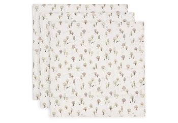 Jollein Muslinfilt 70x70cm Tiny Park (3pack)						