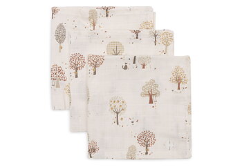 Jollein Muslin Tvättlapp 31x31cm Tiny Park (3pack)						