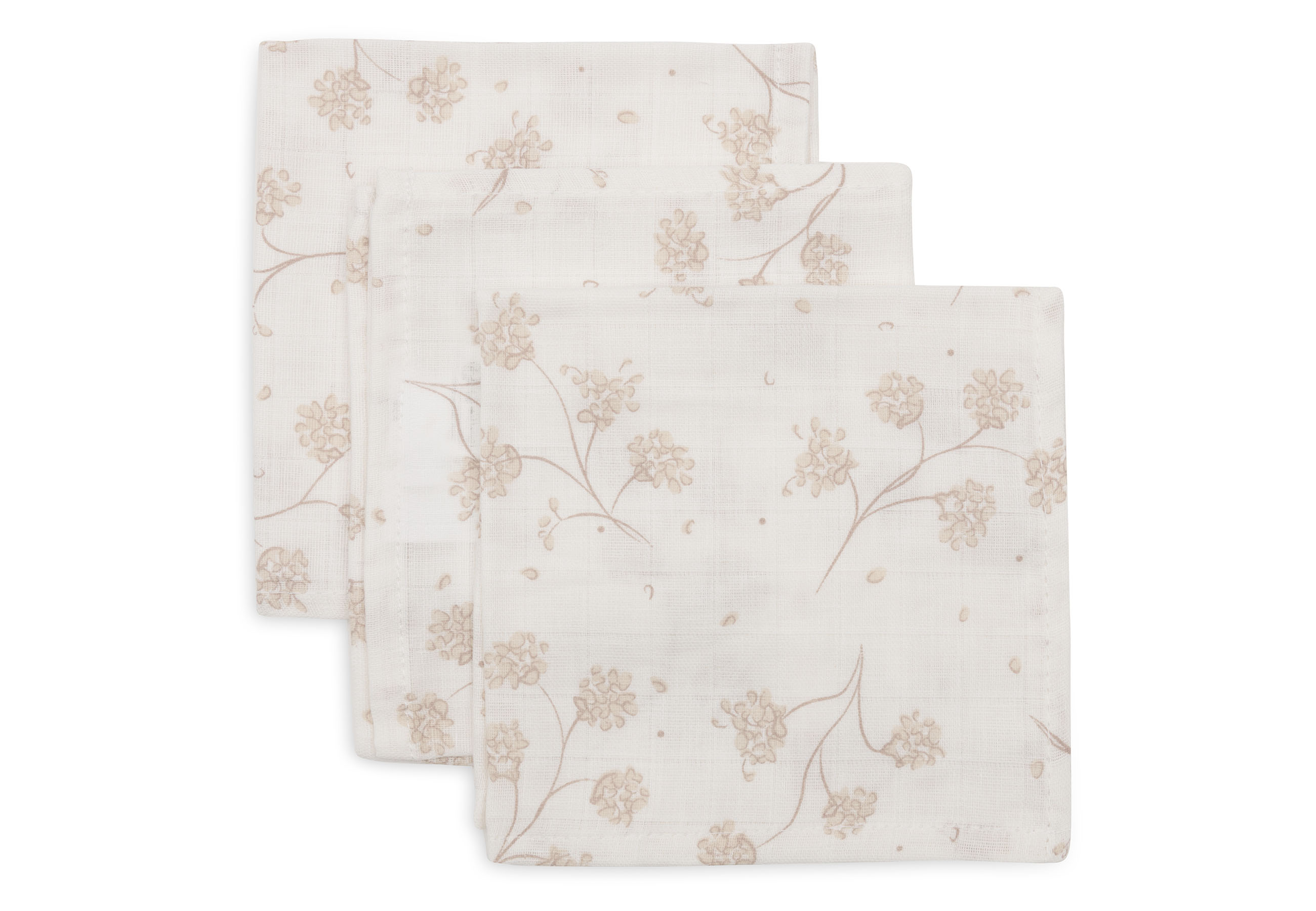 Jollein Muslin Tvättlapp 31x31cm Leafy Dreams (3pack)						