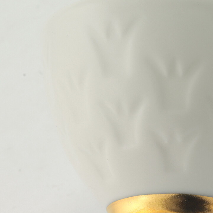 Gunnar Nylund (Candia 1933) White Bowl with Crown Relief 6 cm <with Box>