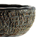 Isak Isaksson (2000s) Unique Chawan Bowl with Brown Glaze 13 cm #23