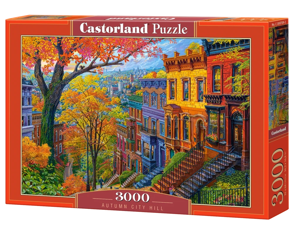 Autumn City Hill, 3000 bitar Castorland - 2