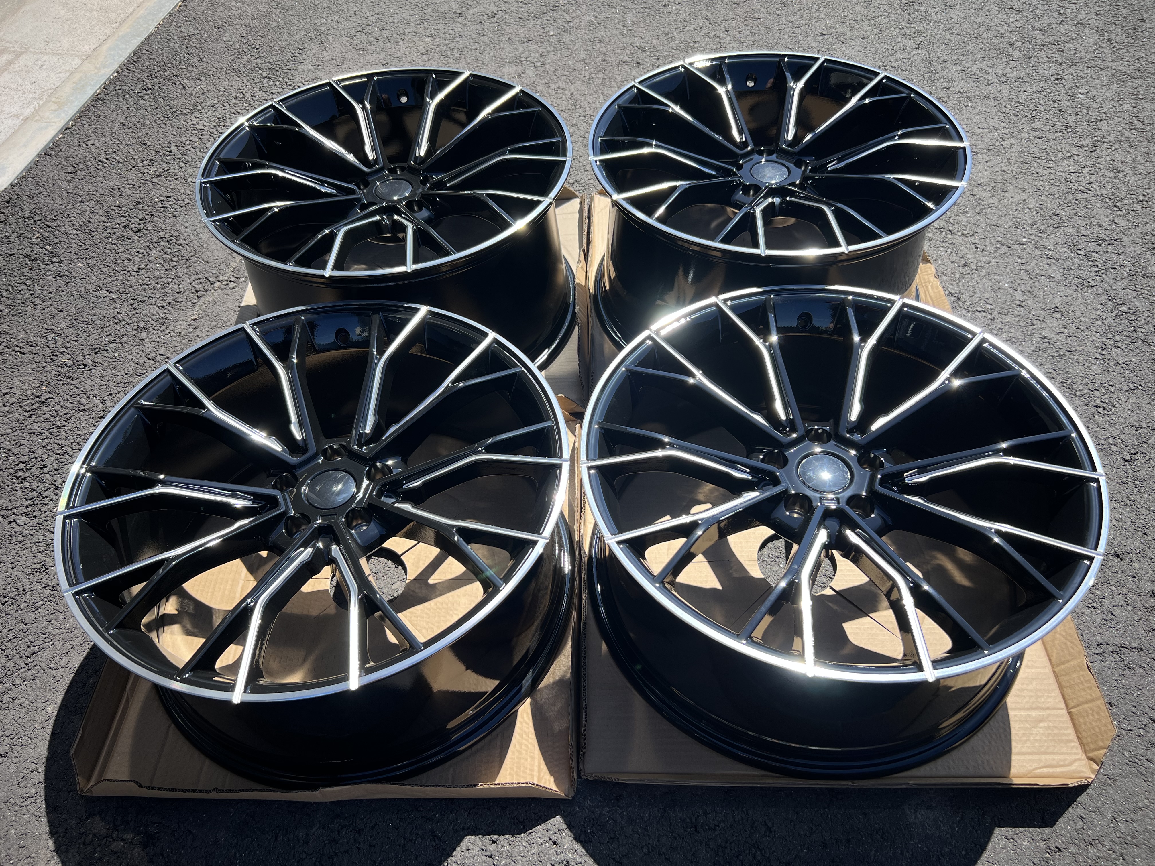 20" M669 Gloss black/polished 5x112 - 2