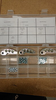 SPI Primärvikt Polaris Justerbara 64-80 gram