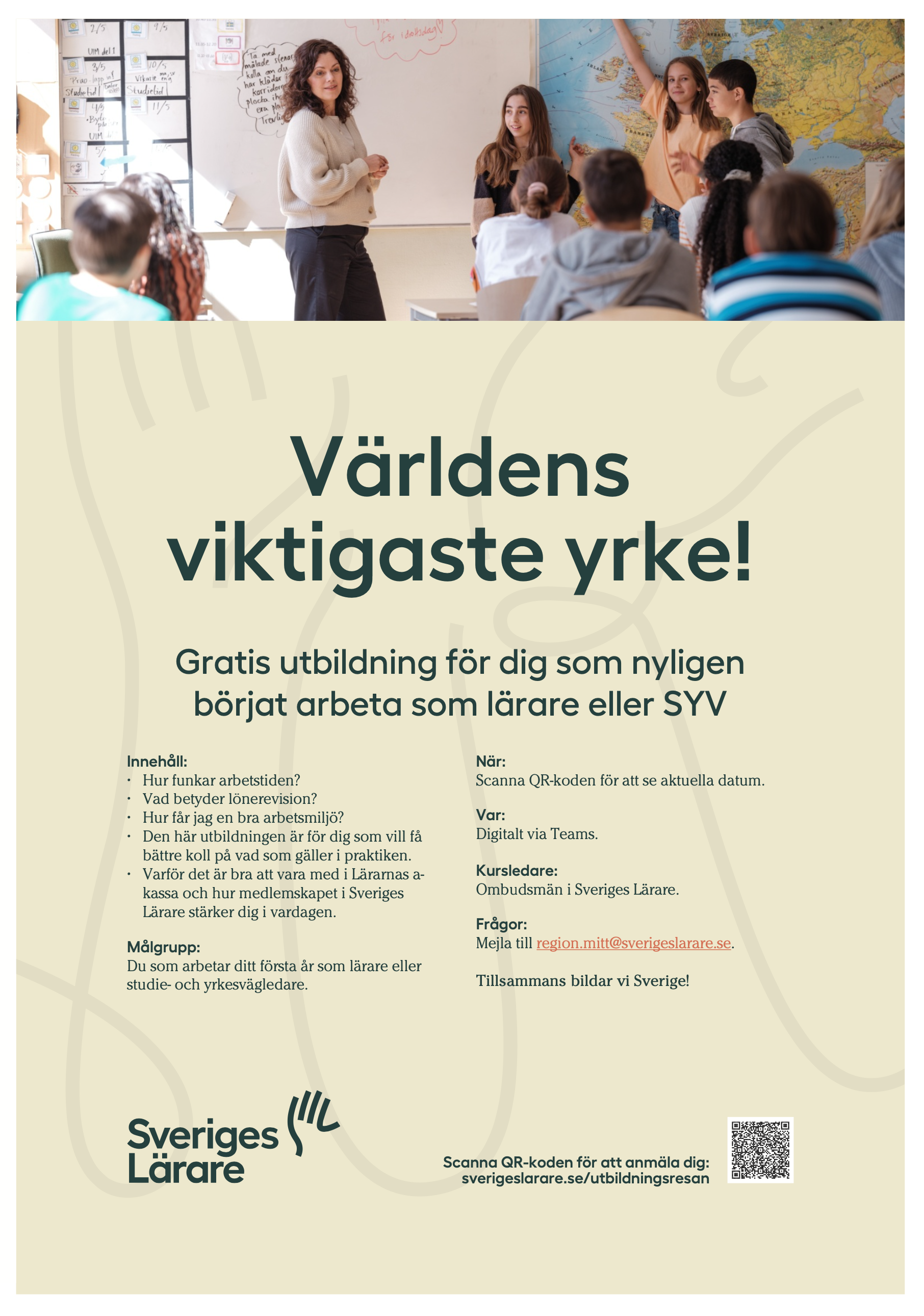 Världens viktigaste yrke – affisch
