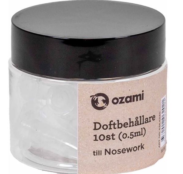 Ozami NoseWork Doftbehållare 10st 0,5ml
