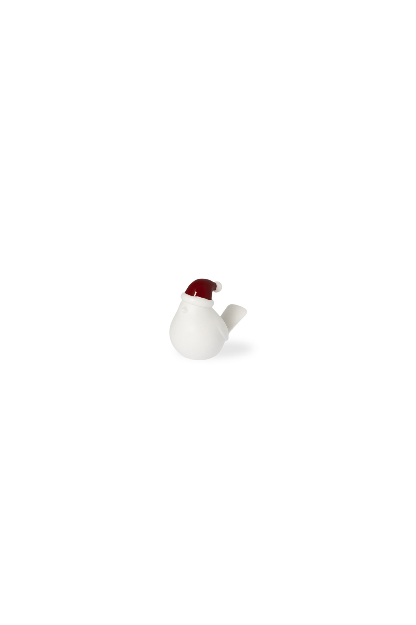 Elin Fågel Tomte Röd - 8 x 5 x 7 cm - 3
