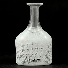 Bertil Vallien (Network 1978) White Bottle Vase 9 cm #48012 (5)