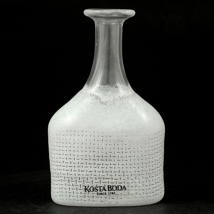 バーティル･ヴァリーン Networkシリーズ ガラスのボトル型の花瓶 Vase  (11 cm) 1978年 (5)