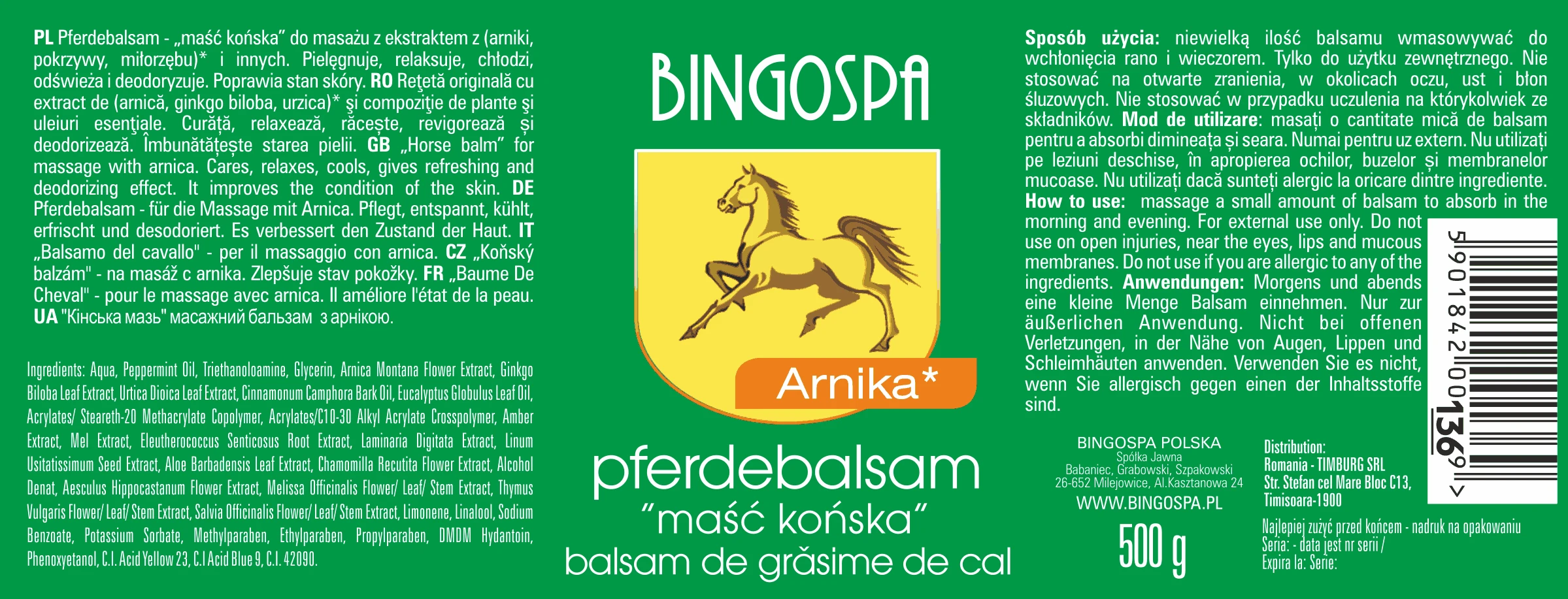 Paardenbalsem met arnica voor spierpijn en spiervermoeidheid na training - 2