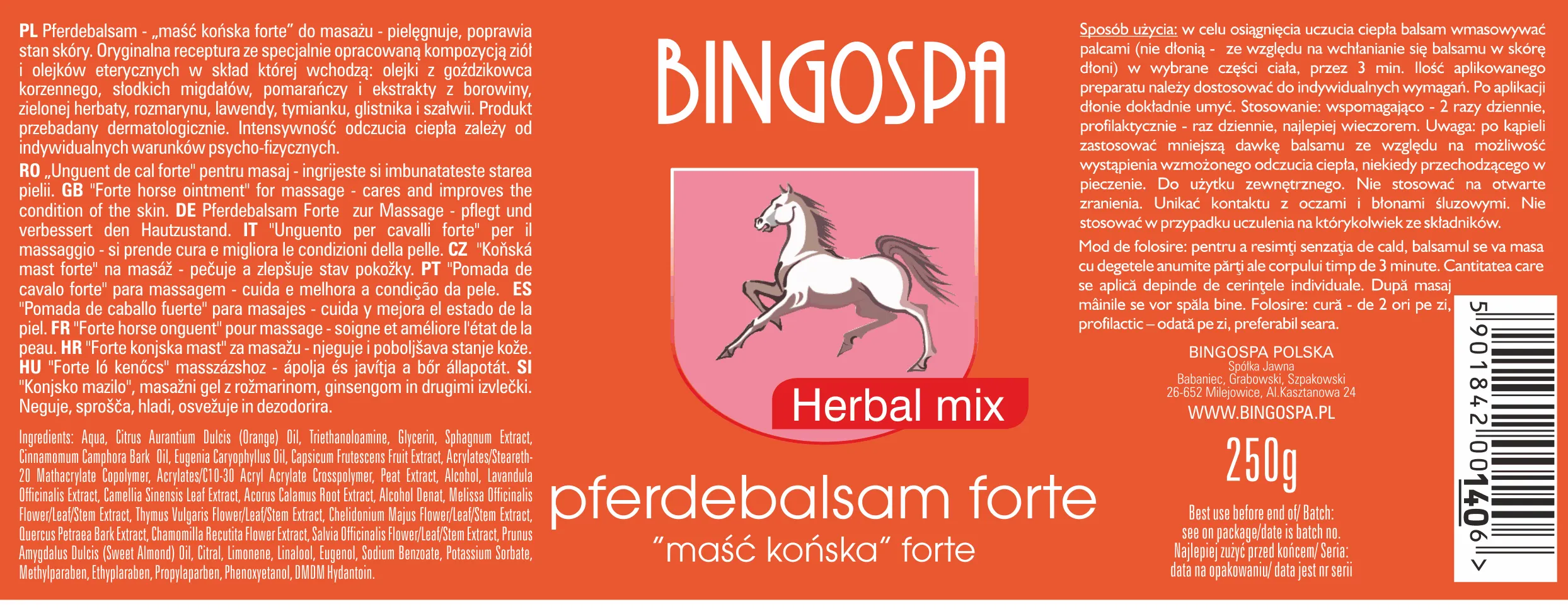 Varme hestebalsam med urter og oljer - 2