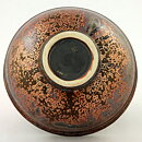 Isak Isaksson (2000s) Unique Chawan Bowl with Brown Glaze 15 cm #24