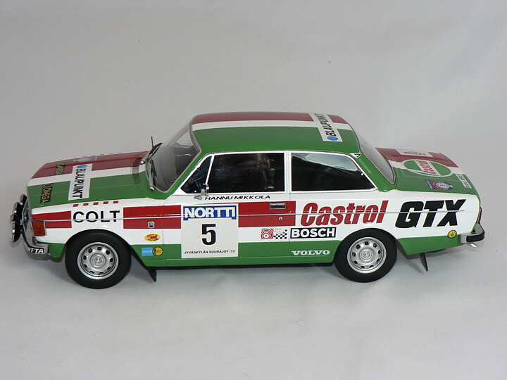Volvo 142  #5  1973   ( H.Mikkola / E.Rautanen  1000 Lakes ) 1:18 MCG