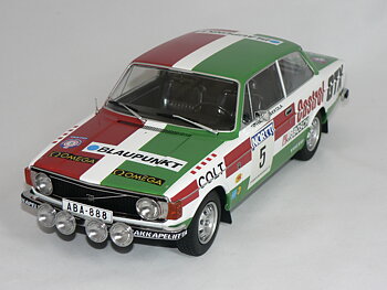 Volvo 142  #5  1973   ( H.Mikkola / E.Rautanen  1000 Lakes ) 1:18 MCG