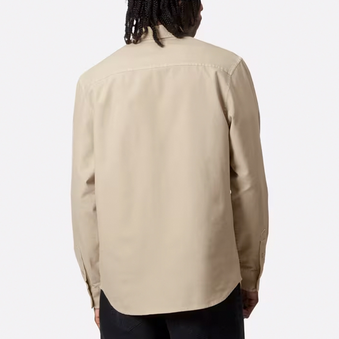Carhartt WIP - Bolton L/S Shirt Fleur De Sel Garment Dyed - 2