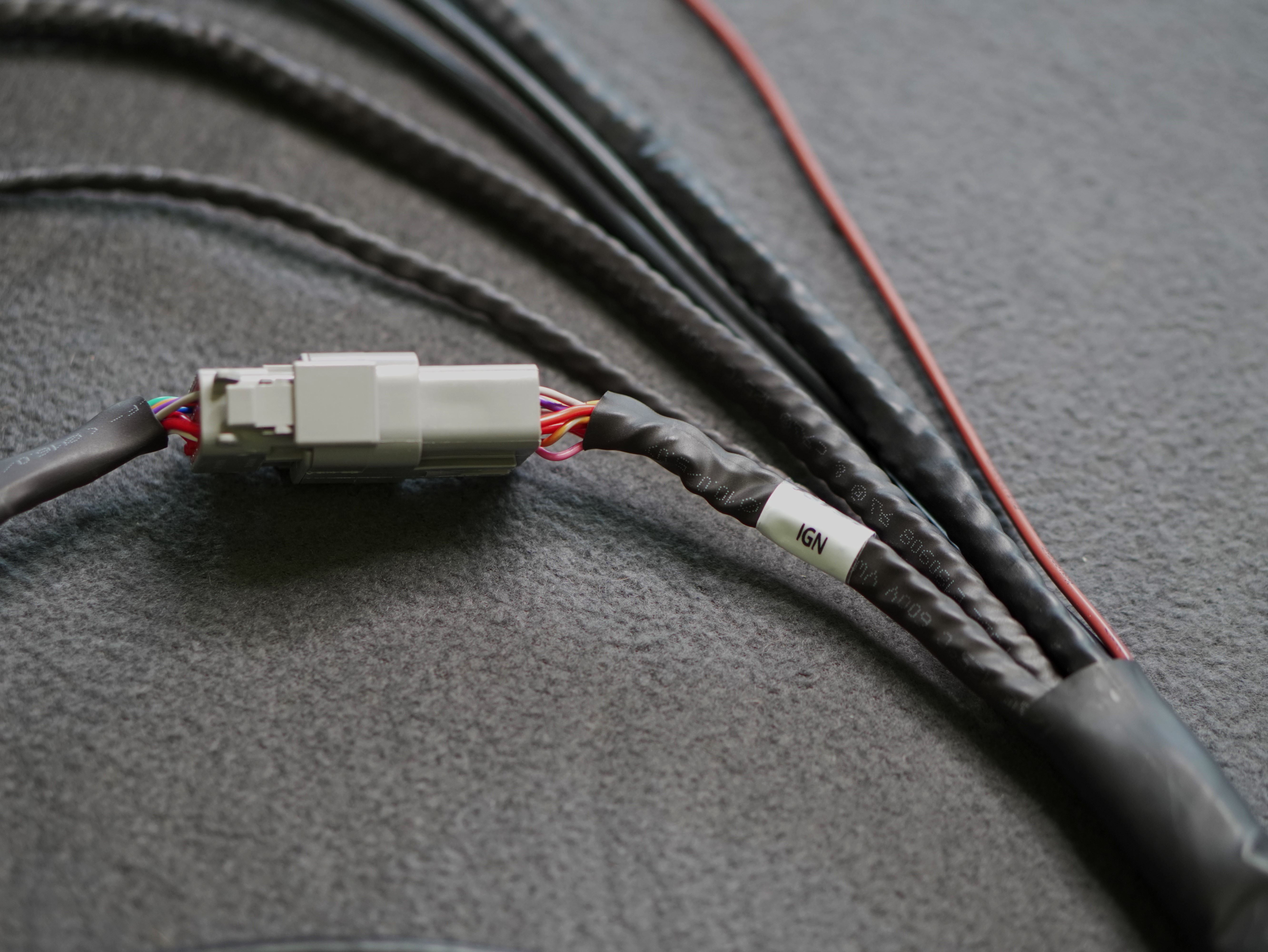 QwickLoom FlexFit harness 90% ready for MaxxECU - 10