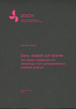 Dans, didaktik och lärande