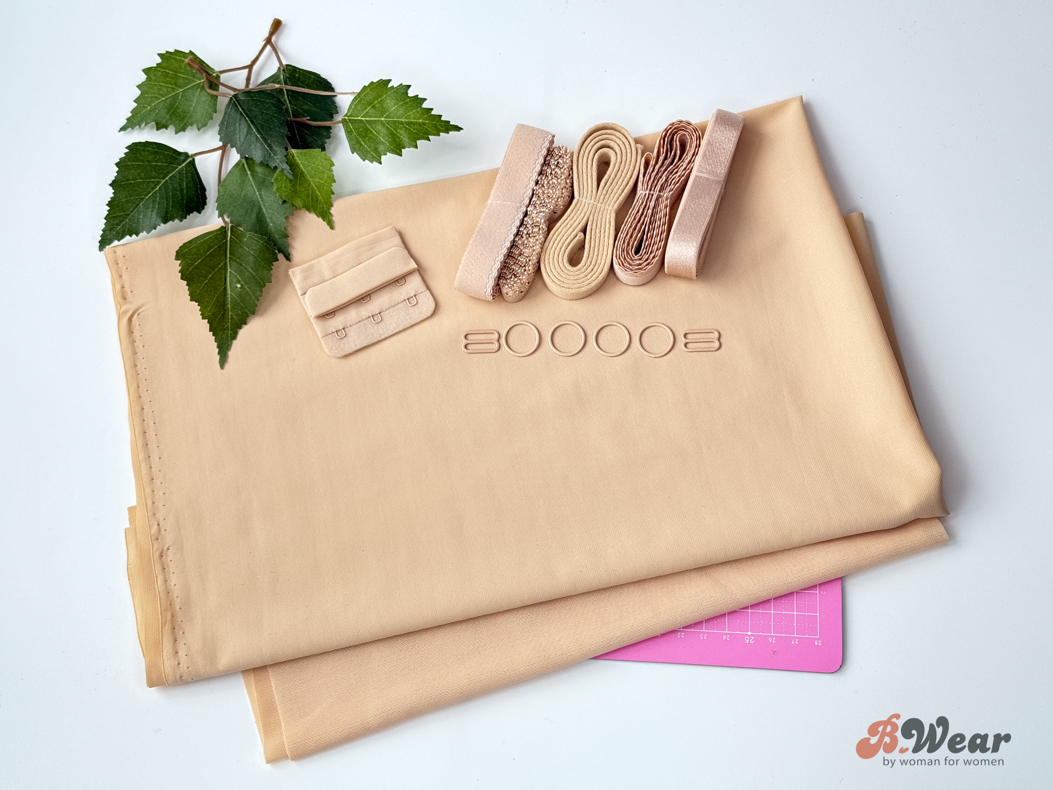 BH kit utan spets - Beige