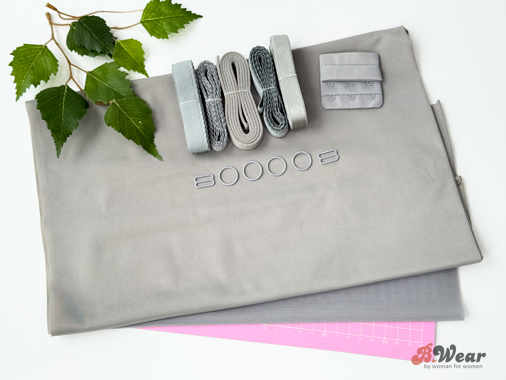 BH kit utan spets - Platinum
