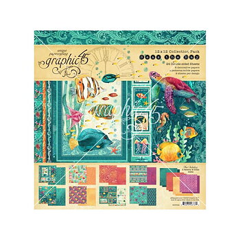  Graphic45 - Collection Pack 12x12 -  Seas The Day