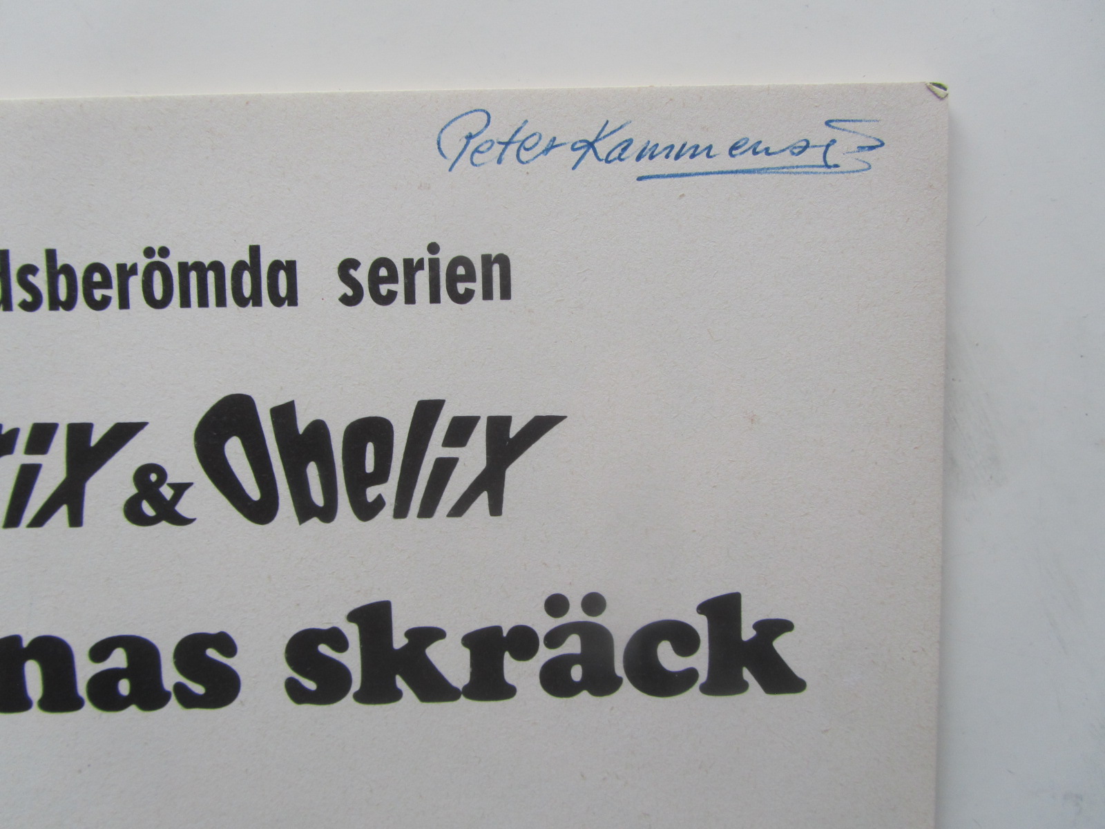 Asterix 07 Romarnas skräck 1:a upplagan Vg+ - 4