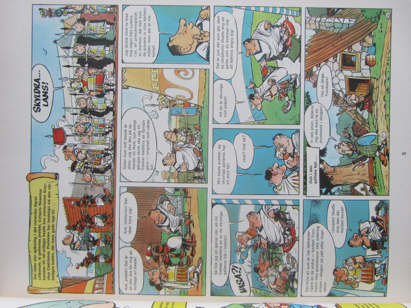 Asterix 11 Asterix som gladiator 1:a upplagan Vg+ - 3