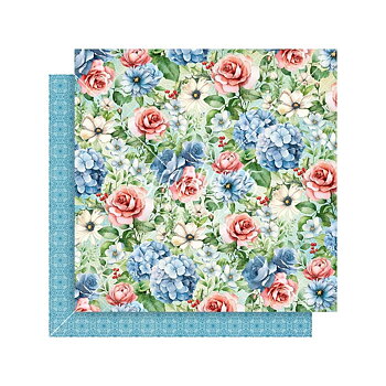  Graphic45 - Season To Celebrate Double-Sided Cardstock 12x12 - Winter Floral