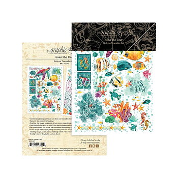 Graphic45 - Rub-On Transfers - Seas The Day