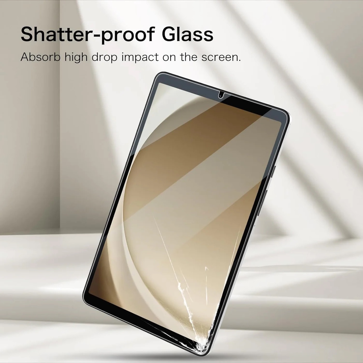 Samsung Galaxy Tab A9 skärmskydd härdat glas 9H - 6