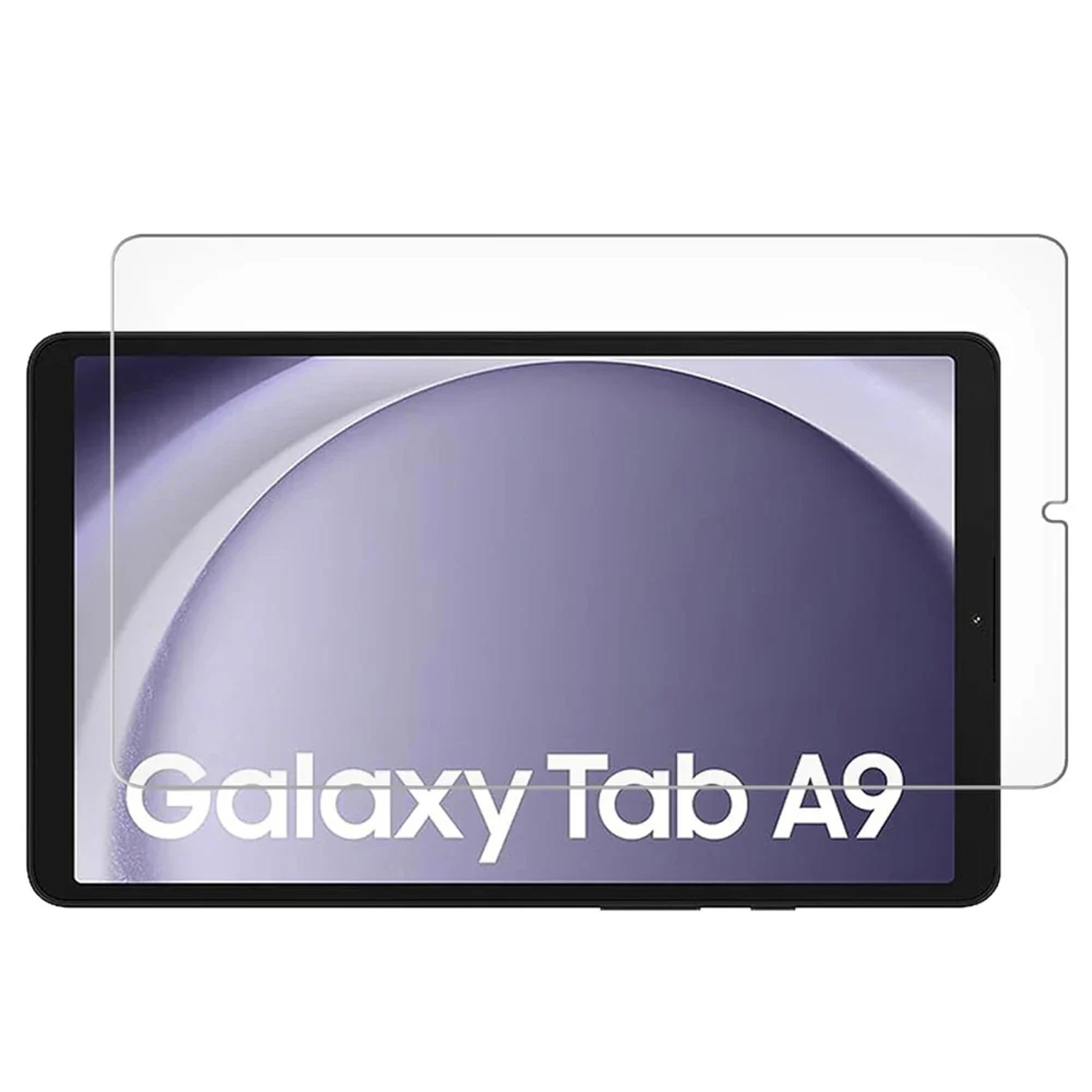 Samsung Galaxy Tab A9 skärmskydd härdat glas 9H - 7