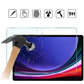 Samsung Galaxy Tab S9 skärmskydd härdat glas 9H