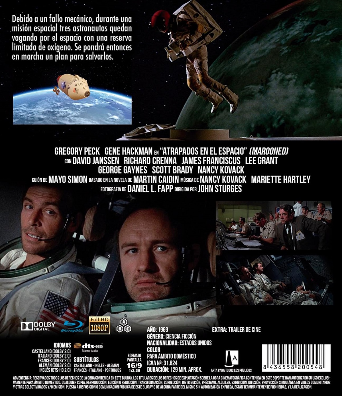 Marooned (ej svensk text) (Blu-ray) - 2