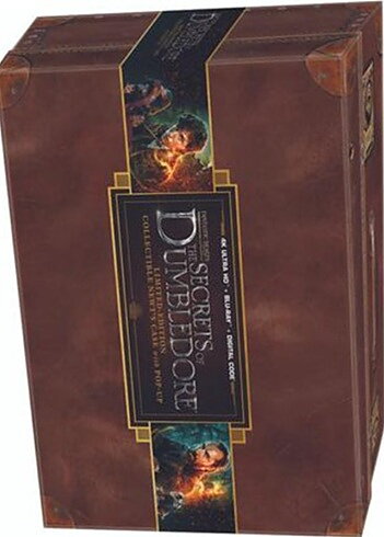 Fantastic Beasts 3 - The Secrets Of Dumbledore - Newt Case Limited Edition (BLU-RAY 4K ULTRA HD + BLU-RAY)
