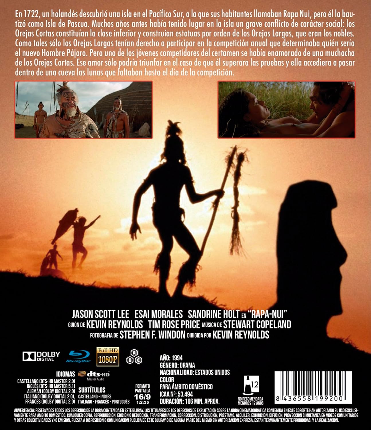 Rapa Nui (ej svensk text) (Blu-ray) - 2