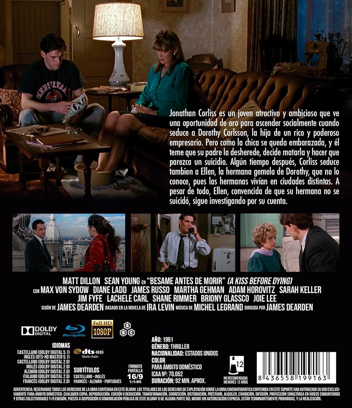 A Kiss Before Dying (ej svensk text) (Blu-ray) - 2
