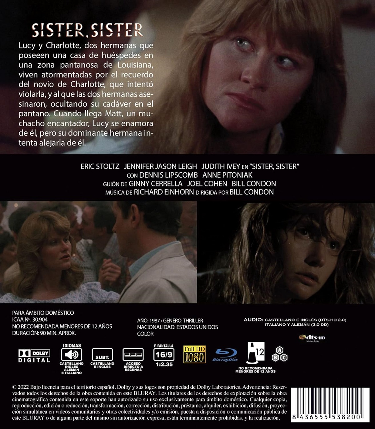 Sister Sister (ej svensk text) (Blu-ray) - 2
