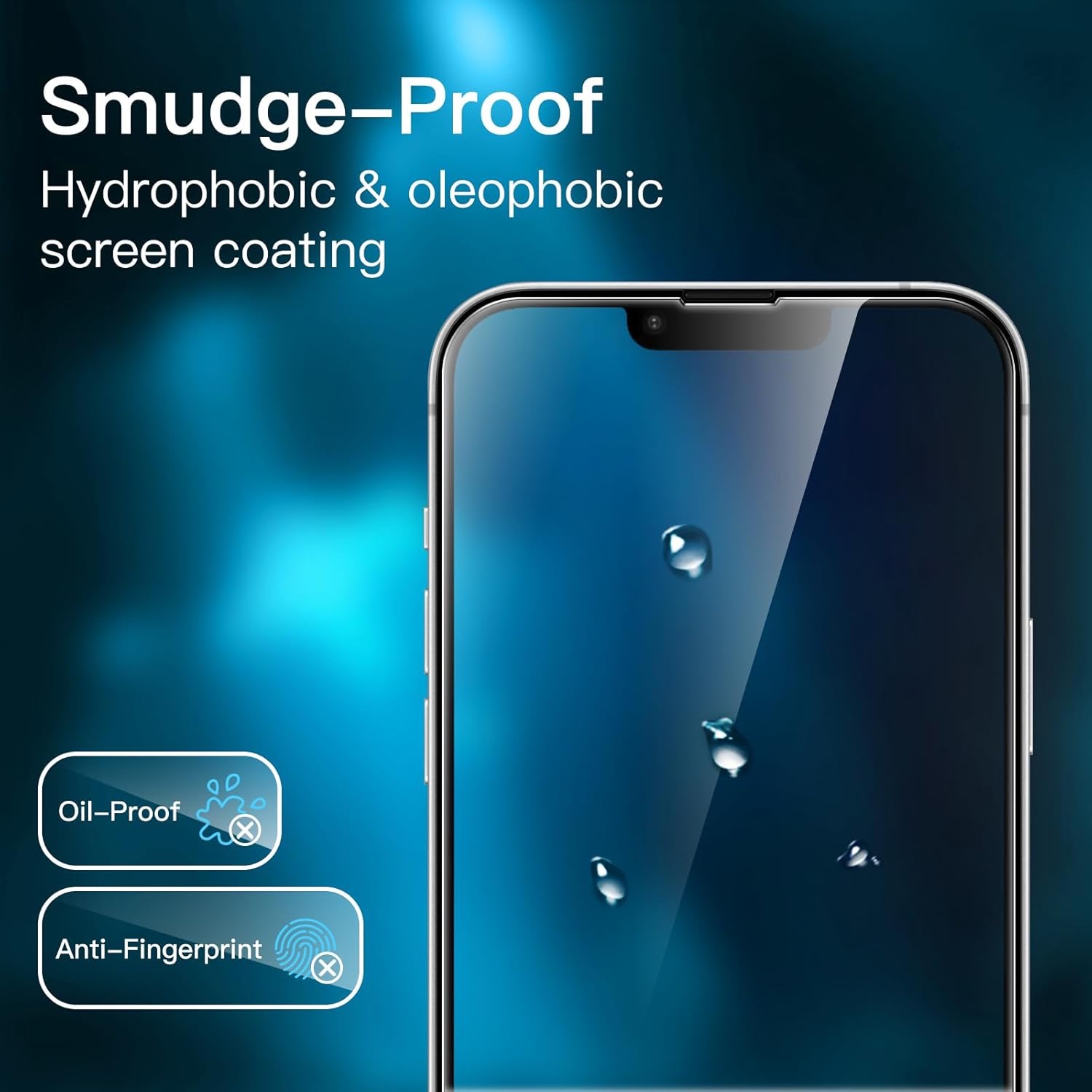 3-Pack iPhone 16e Skärmskydd Härdat Glas Premium - 6