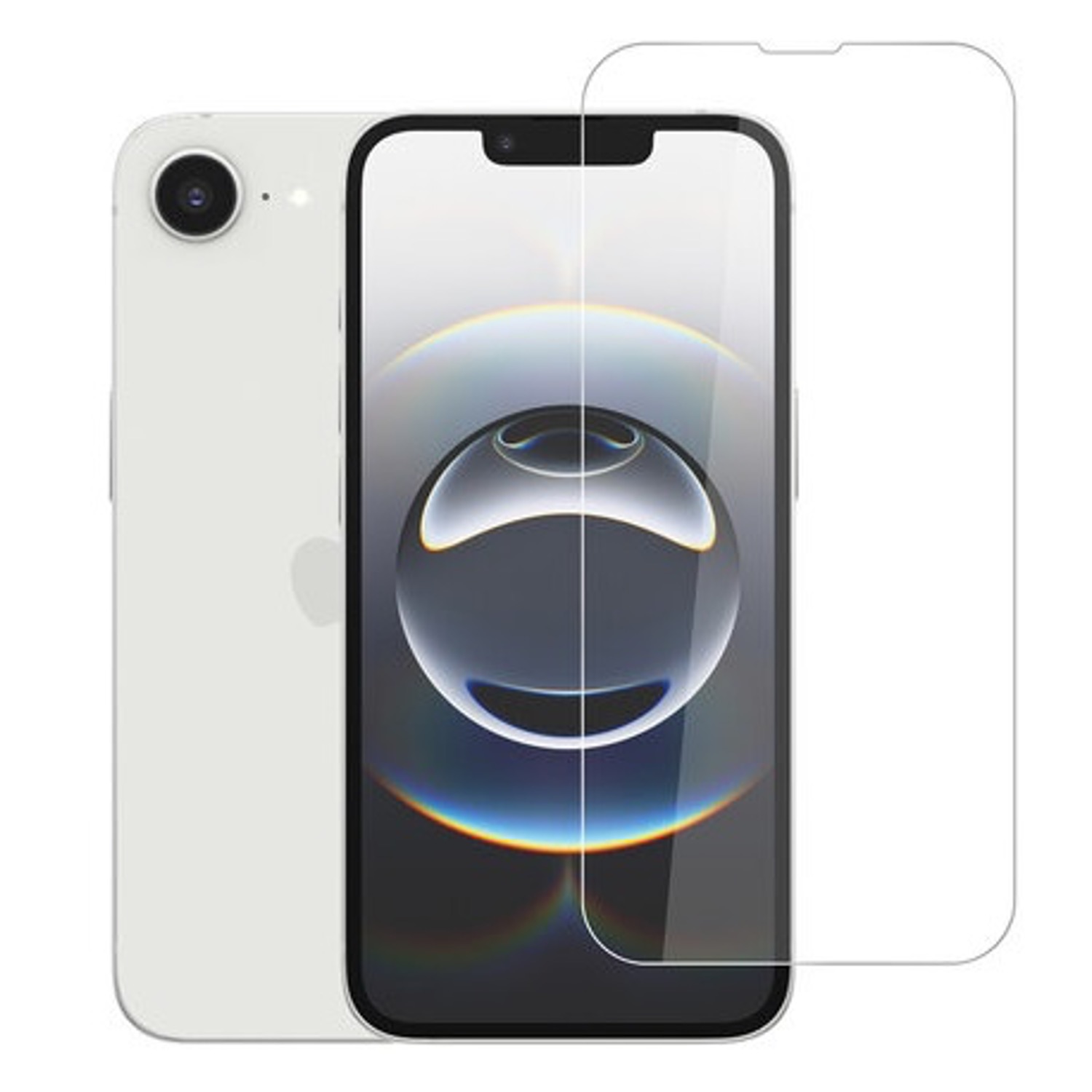 3-Pack iPhone 16e Skärmskydd Härdat Glas Premium - 8