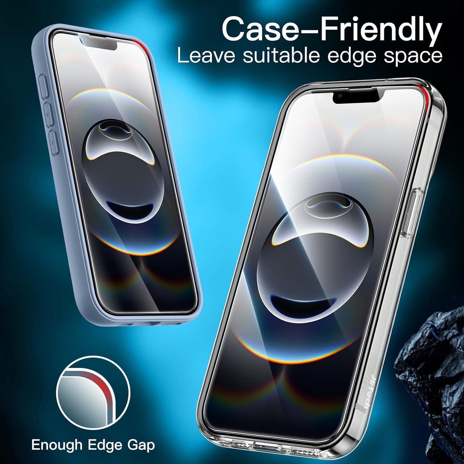 3-Pack iPhone 16e Skärmskydd Härdat Glas Premium - 5