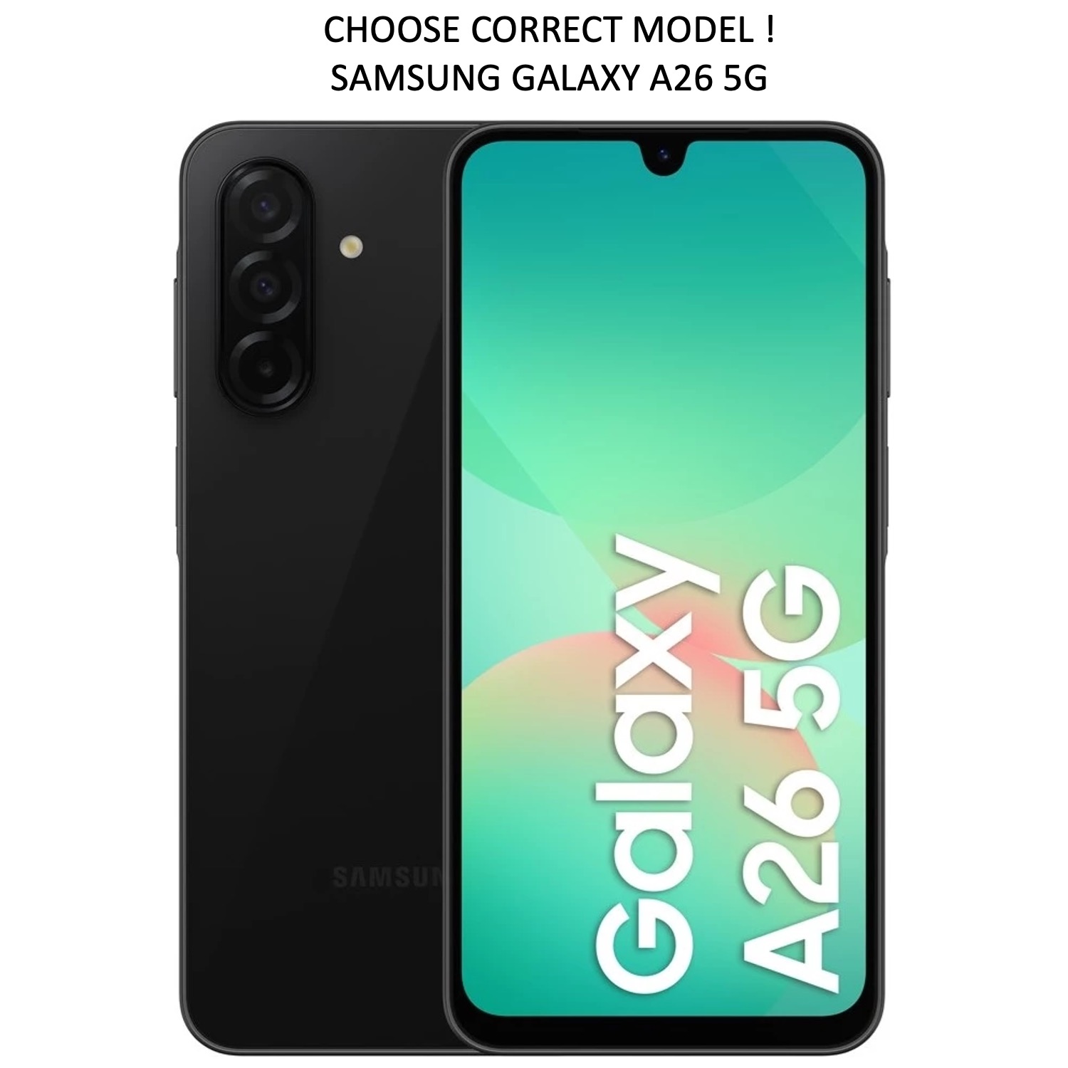 Samsung Galaxy A26 Skärmskydd Härdat Glas Premium 1-pack - 2