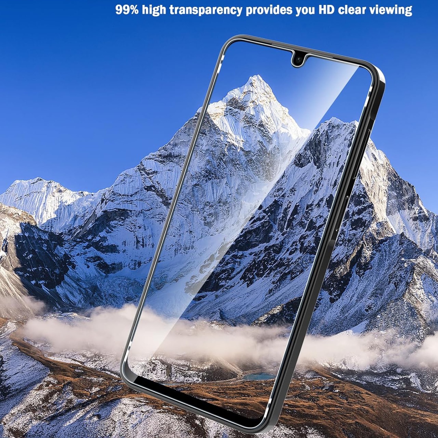 2-Pack Samsung Galaxy A26 Skärmskydd Härdat Glas Premium - 7