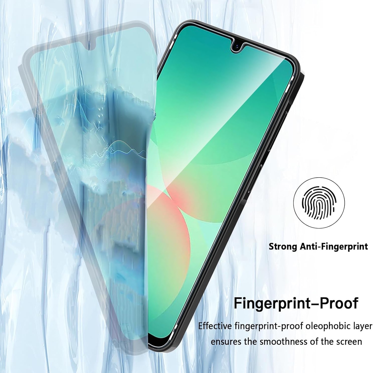 3-Pack Samsung Galaxy A26 Skärmskydd Härdat Glas Premium - 4