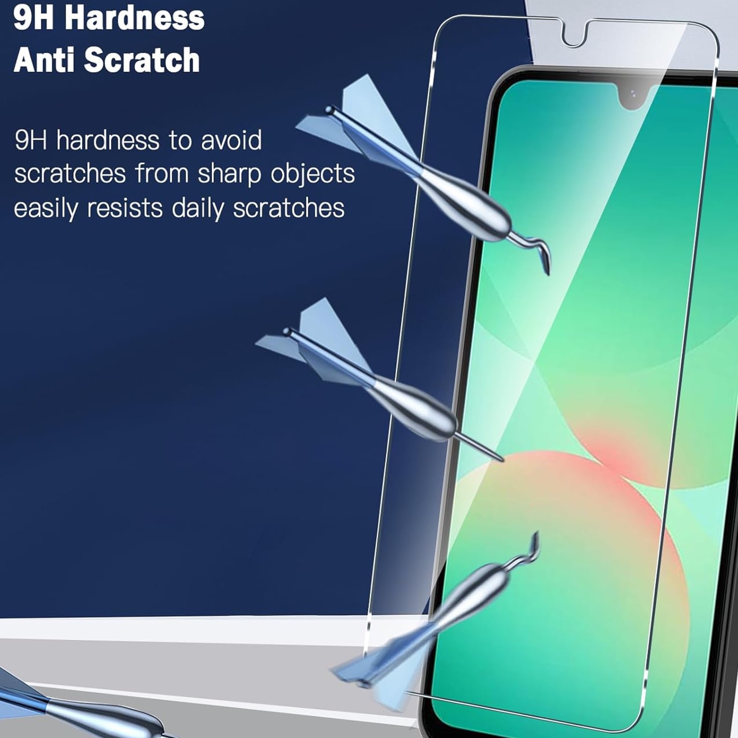 3-Pack Samsung Galaxy A26 Skärmskydd Härdat Glas Premium - 5