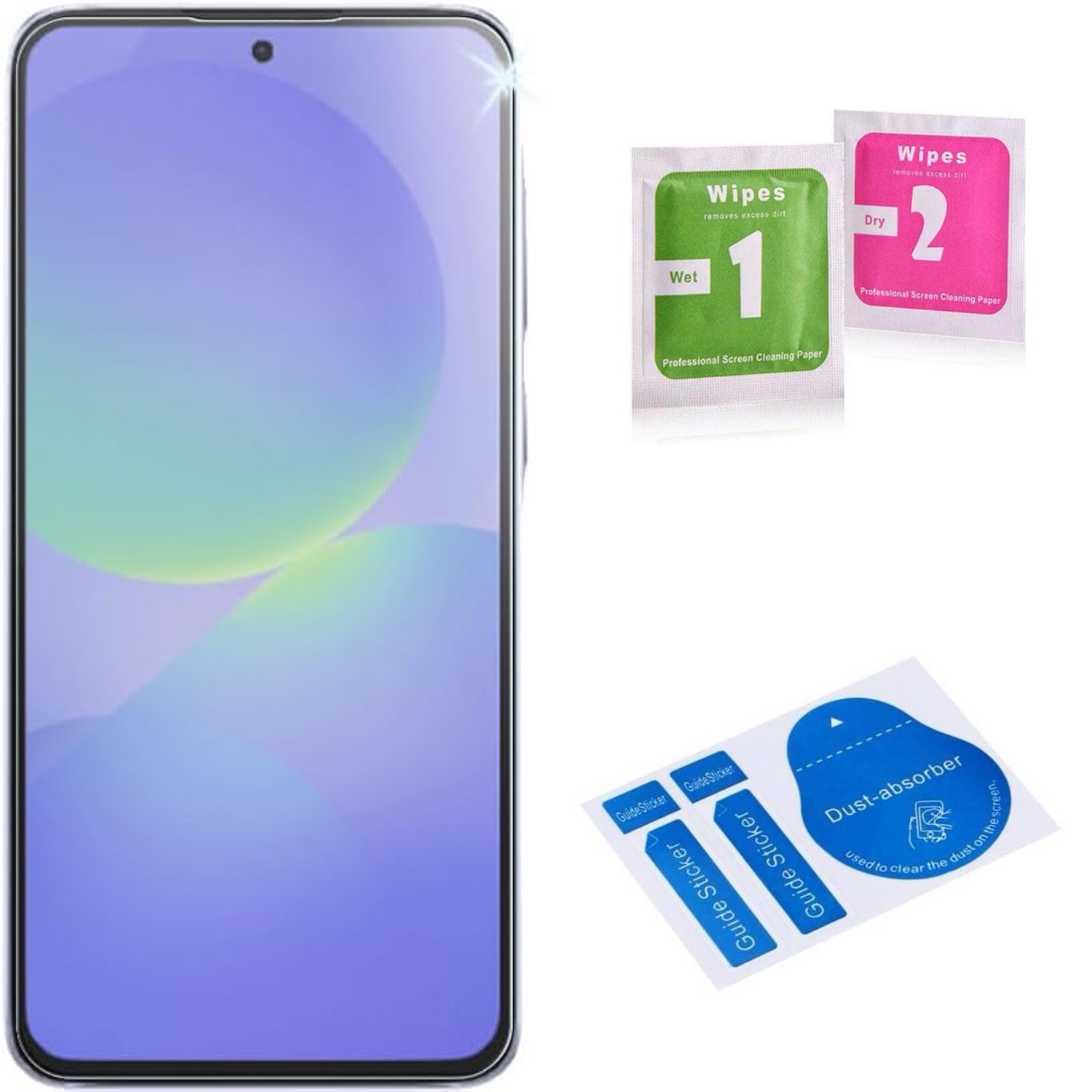 Samsung Galaxy A36 Skärmskydd Härdat Glas Premium 1-pack - 9