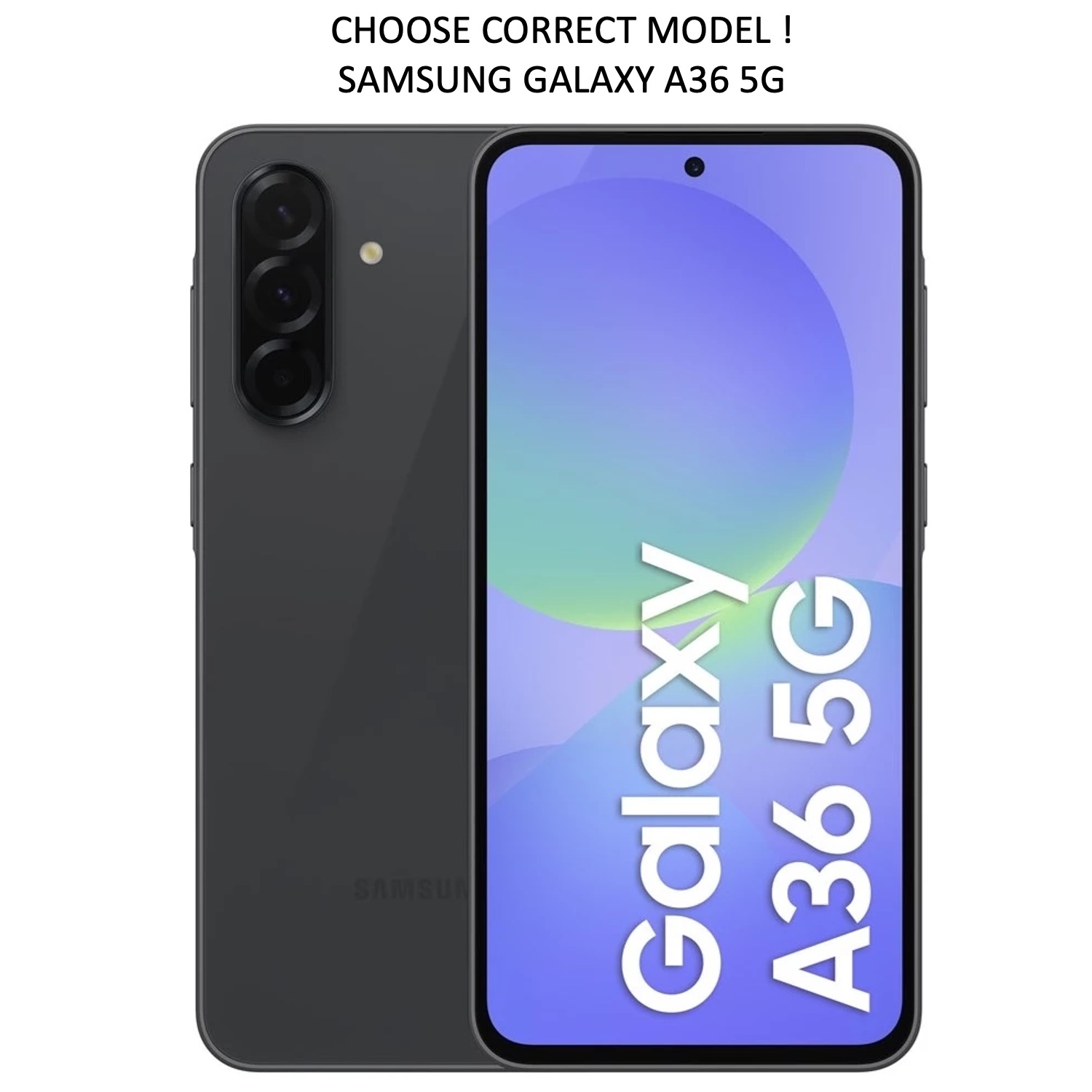 2-Pack Samsung Galaxy A36 Skärmskydd Härdat Glas Premium - 2