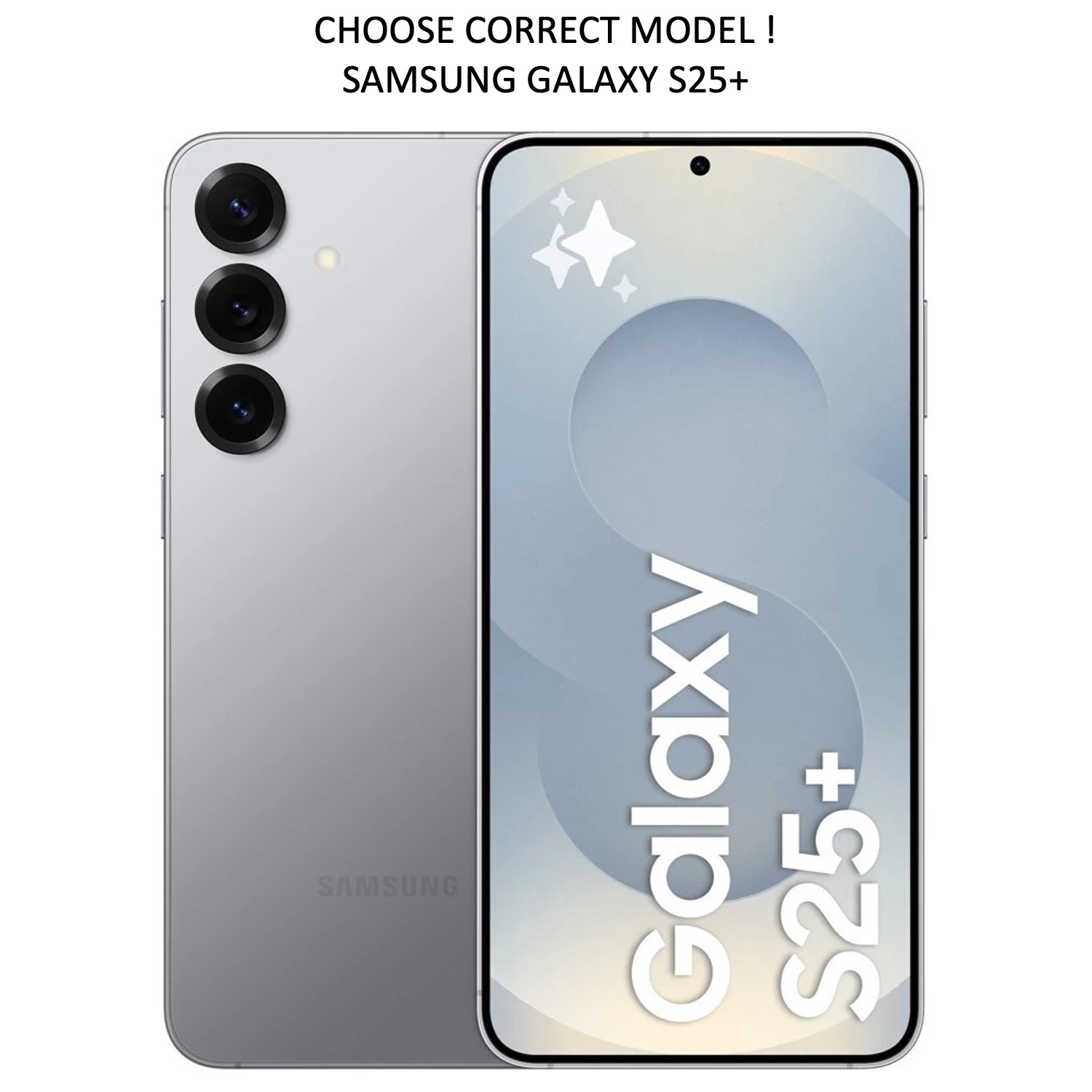 3-Pack Samsung Galaxy S25+ Plus Skärmskydd Härdat Glas Premium - 2
