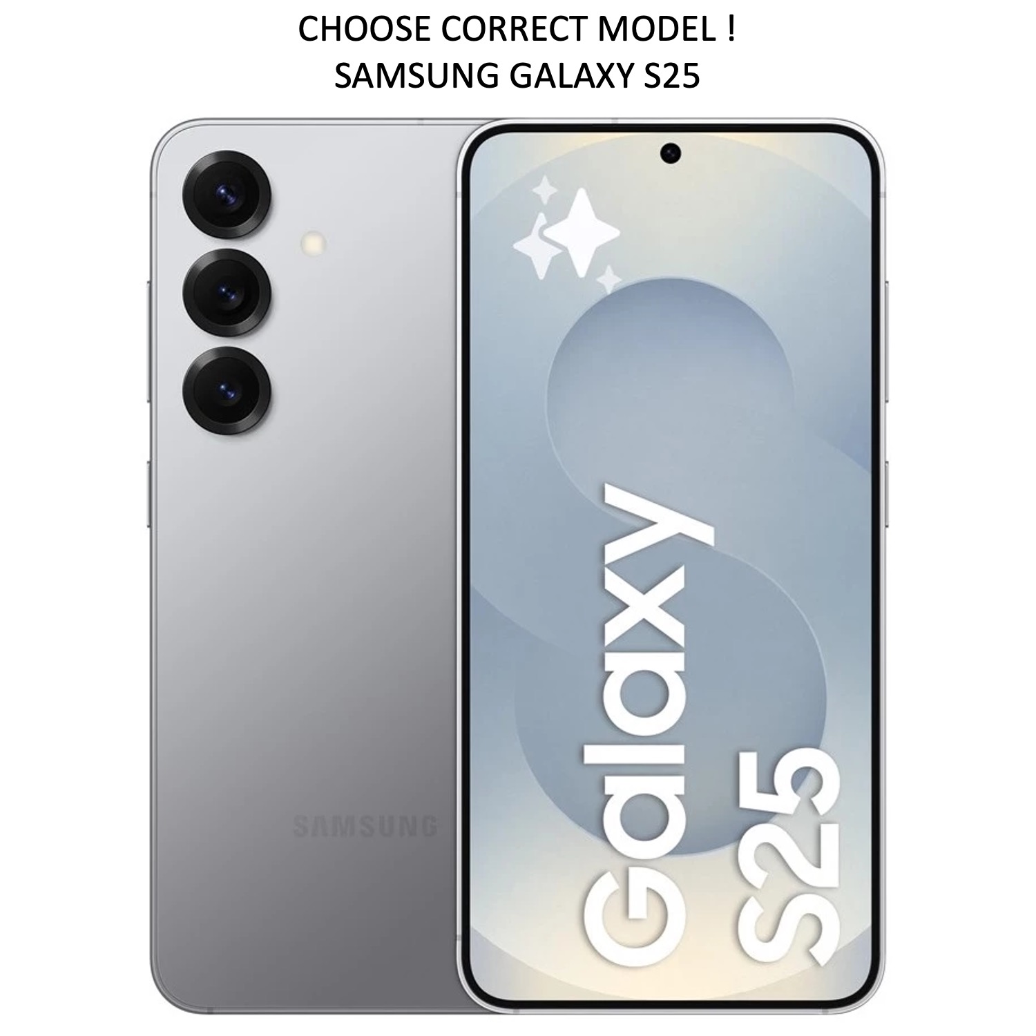 2-Pack Samsung Galaxy S25 Skärmskydd Härdat Glas Premium - 2
