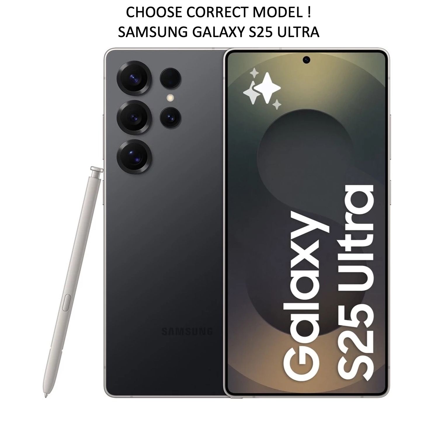 Samsung Galaxy S25 Ultra Skärmskydd Härdat Glas Premium 1-pack - 2